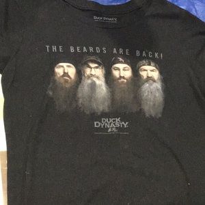 2013 Duck Dynasty “The beards are back” youth T-shirt